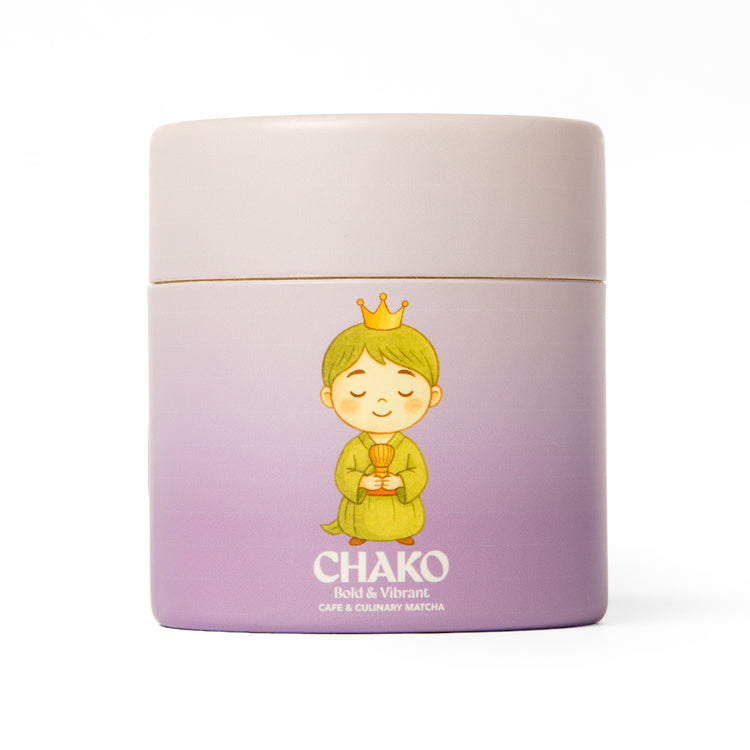Matchasty Chako bold and vibrant culinary matcha powder in premium pouch packaging