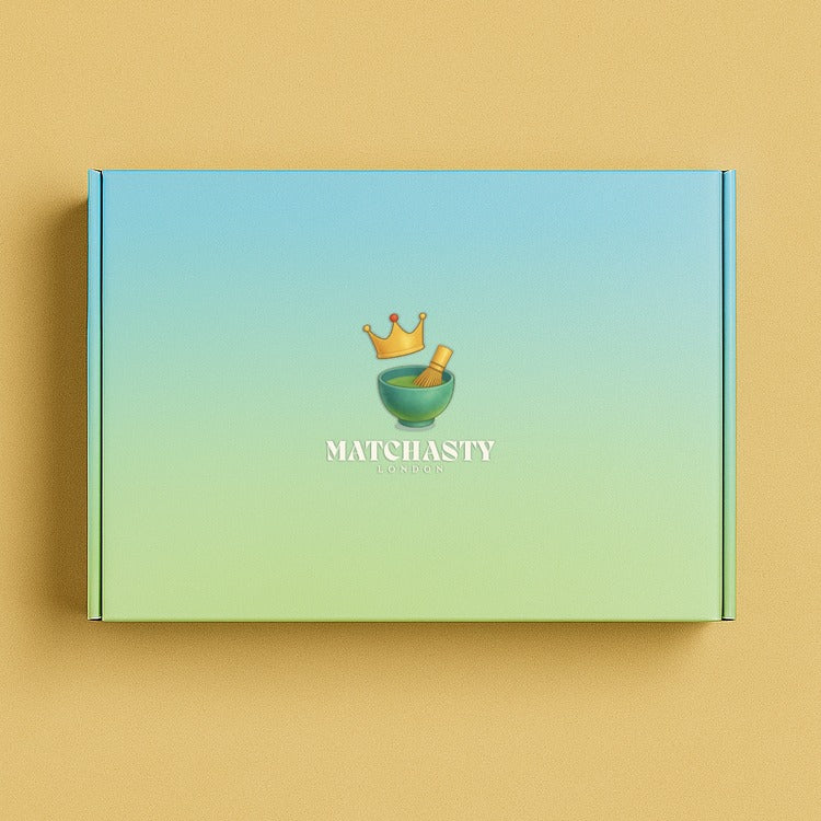 Matchasty Japanese matcha starter kit with bowl and whisk